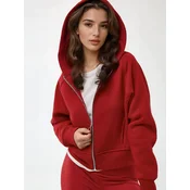 Hiccup Majica Kapuzenpullover rdeča