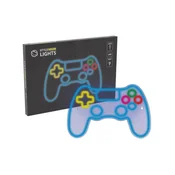 MANTA LED svjetleća oznaka GAMEPAD 2 SNL63MT – multicolor plexi gaming dekoracija