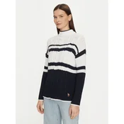 U.S. Polo Assn. Pulover WUP1099 Mornarsko modra Relaxed Fit