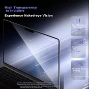 Biaze Zaštitna folija za ekran za Apple MacBook Pro 16 M4/M3/M2/M1, 16, 2 komada