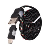 Havana podatkovni kabel Type C na Type A (USB) z led lučko črn