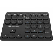 Bežicna numericka tastatura Sandberg USB Pro 630-09