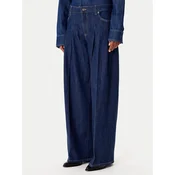 Guess Jeans Jeans hlače W5BA2U D002A Mornarsko modra Wide Leg