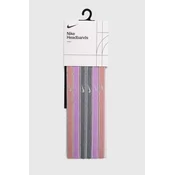 Naglavni trakovi Nike Swoosh 6-pack siva barva