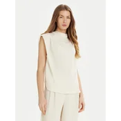 Marella Bluza Armanda 2513161023 Écru Regular Fit