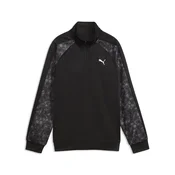 PUMA Train All Day Essentials Quarter-Zip Sweatshirt Youth, Sweatshirts, Black, 11-12Y