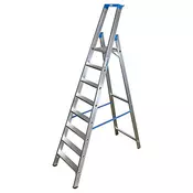 Krause Stabilo stepenaste merdevine plave 8 gazišta 124555