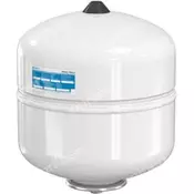slomart Ekspanzijska posoda z membrano FLOFIX-18, 18L, 4.0/10 bar/110°C, priključek z navojem G3/4 moški, bela RAL 9010, za inštalacije sanitarne vode, vertikalna montaža