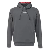 Otroški pulover CCM Team Fleece Pullover Hoodie Dark Grey L