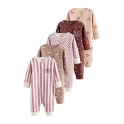 Next Pižama brokat/majnica/mauve/rjasto rdeča