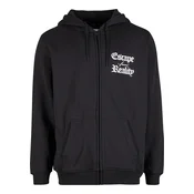 Mens zip-up hoodie Escape From Reality black