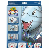 Crayola POPs 3D bojanke - morski svijet