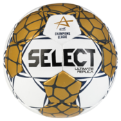 Rokometna žoga Select Ultimate EHF Liga prvakov Replica V24 bela/zlata velikost 3