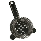 ich-zapfe Cedilo CROSS Julep Strainer, nerjavno jeklo 304, gunmetal black, križna oblika, (5000217023)
