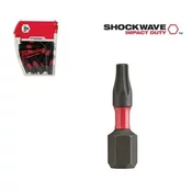 Milwaukee Udarni bitovi TX SHOCKWAVE ojacani 1/4 Gen II TX50 25 mm 25/1