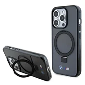 1 to 3 BMW HARDCASE RING STOJALO ZA IPHONE 15 PRO 6.1 ZA MAGSAFE S FUNKCIJO