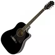 Epiphone J-45 EC Studio Ebony Elektro-akusticna jumbo (Skoro novo)