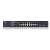 Zyxel XMG1915-18EP Upravljano L2 2.5G Ethernet (100/1000/2500) Podrška za napajanje putem Etherneta (PoE)