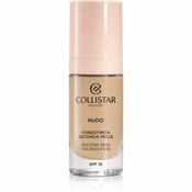 Collistar NUDO Second Skin Foundation SPF 15 posvjetljujuci hidratantni puder s pomladujucim ucinkom nijansa 2N Beige 30 ml