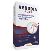 Inpharm Venodia plus kod problema sa cirkulacijom, 60 film tableta