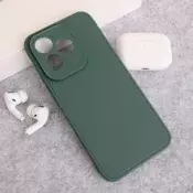 Maska 3D Camera za Honor 400 Lite tamno zelena