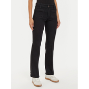 WRANGLER Kavbojke FLARE  črn denim