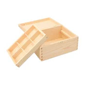 AtmoWood Lesena škatlica z organizatorjem
