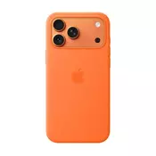 iPhone 17 Pro Max APPLE silikonska futrola za telefon MagSafe NARANČASTA MGFL4ZM/A