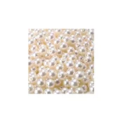 8 mm plasticna perla krem
