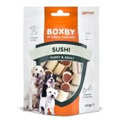 BOXBY priboljški za pse- suši z ribo in piščancem 100g