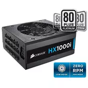 Corsair modularno napajanje HX1000i 1000W, 80 Plus Platinum, ATX