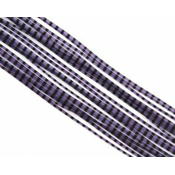 Material za vezavo muh - nogice TRAUN RIVER Micro Barred Grizzly Legs | black/purple