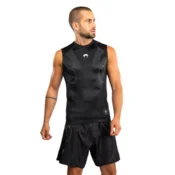 Venum Nexus Sleeveless Rashguard, Black/Silver - S