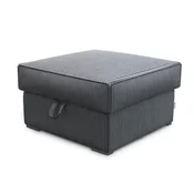 Tabure SMART COSARO XL s shranjevalnim prostorom 71x71 cm, siv