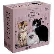 PUZZLE 250 KOSOV PUPPY SIGN CATS INTERDRUK