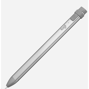 Logitech pen Crayon Digitaler Stift Wireless za Ipad, EMEA, Intense sorbet, siva