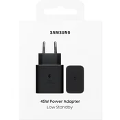Zidni punjac Samsung 45W 4.05A 1 x USB-C Crni EP-T4511NBEGEU