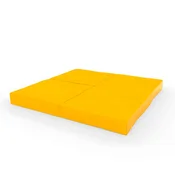 Comet Gimnastična vzmetnica 4 kosi 100x100x10 cm Rumena, (5000068439)