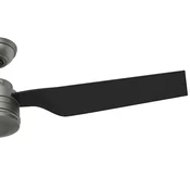 Stropni ventilator Hunter Cabo Frio - Dnevna soba/jedilnica - Sodobni - siva, črna - Kovina
