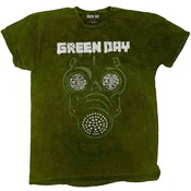 Green Day Gas Mask (Wash Collection) Khaki Green L Majica
