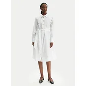 KARL LAGERFELD Srajčna obleka B1W13026 Bela Regular Fit