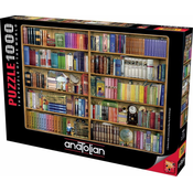 AnaTolian Puzzle Knjižna polica s knjigami 1000 kosov