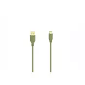 Kabl USB-C na USB 2.0 Hama Flexi-Slim 0,75 m - Zeleni