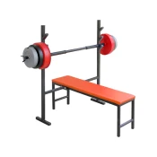 Benc klupa i tegovi - Benc klupa «LEON» i tegovi 37kg + šipka - proizvodac Iron Sport