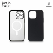 JUST IN CASE 2u1 Extra case MAG MIX PLUS paket crni za iPhone 14 Pro Max