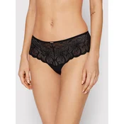 Chantelle Braziljske spodnje hlačke Fleurs C12M40 Črna