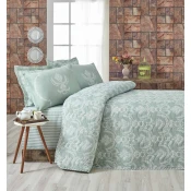 Lessentiel Maison Pure Water Set prekrivac i jastucnica, 160 x 220 cm, Zeleni