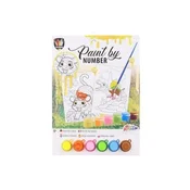 Slikanje po številkah - dinozaver/tiger