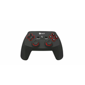 C-Tech Gamepad Khort za PC/PS3/Android, 2x analogni, X-vhod, vibracije, brezžični, USB