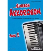 SCHMIEDER:...EINFACH AKKORDEON BAND 2/ 12 LEICHTE STUCKE